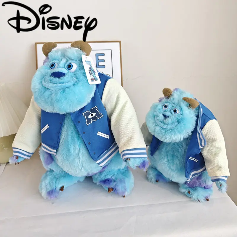 Плюшевая игрушка Disney Monsters Inc Sulley, синяя пушистая куртка-бомбер, большая мягкая кукла для сна, подарок на день рождения для мальчиков, подушка
Плюшевая игрушка Disney Monsters Inc Sulley, синяя пушистая куртка-бомбер, большая мягкая кукла для сна, подарок на день рождения для мальчиков, подушка