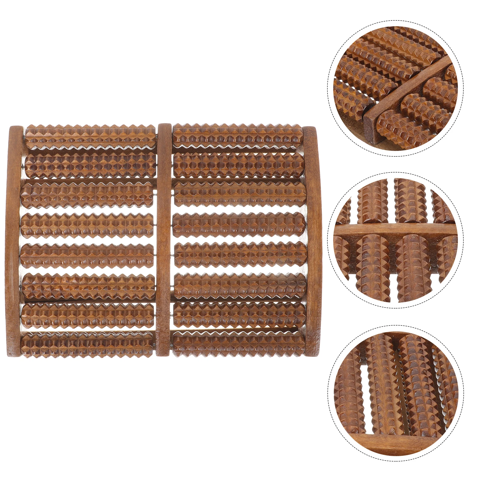 Wooden Foot Massager Durable Reliable Simple Ergonomic Design Massage Tool Manual Foot Roller Reduce Pain Feet Sole
Wooden Foot Massager Durable Reliable Simple Ergonomic Design Massage Tool Manual Foot Roller Reduce Pain Feet Sole