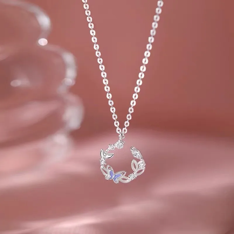 Silver Color Hollow Leaf Butterfly Irregular Necklaces for Charming Women Fashion Jewelry Luxurious Accessories
Silver Color Hollow Leaf Butterfly Irregular Necklaces for Charming Women Fashion Jewelry Luxurious Accessories