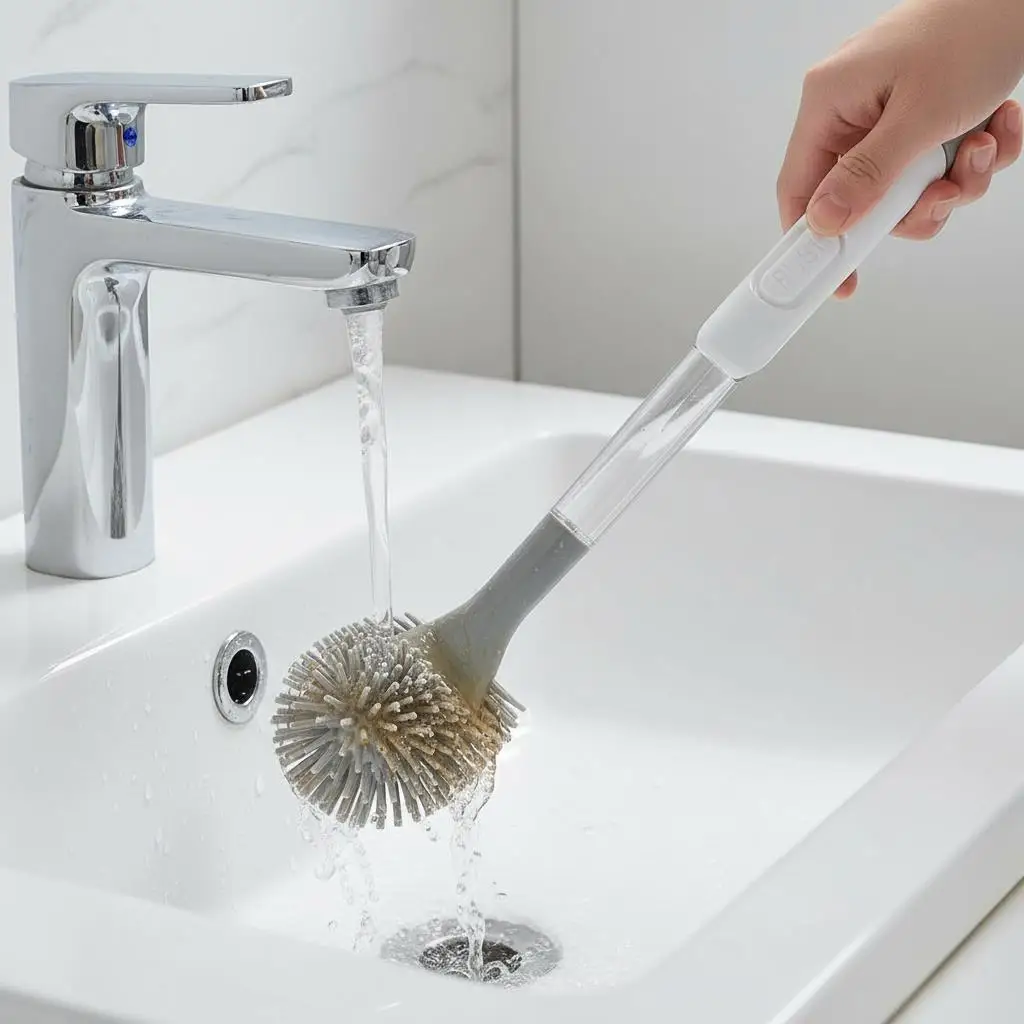 Soft Bristle Toilet Brush Household Corner Cleaning Tool Bathroom Wash Cleaning Accessory for Home
Soft Bristle Toilet Brush Household Corner Cleaning Tool Bathroom Wash Cleaning Accessory for Home