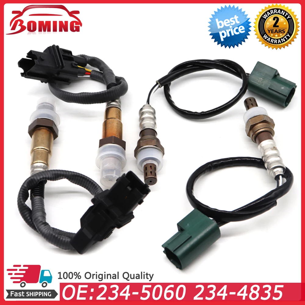 O2 Oxygen Lambda Sensor 234-5060 234-4835 For Infiniti QX56 For Nissan Armada Titan V8-5.6 2004-2006 Upstream&Downstream 4pcs
O2 Oxygen Lambda Sensor 234-5060 234-4835 For Infiniti QX56 For Nissan Armada Titan V8-5.6 2004-2006 Upstream&Downstream 4pcs