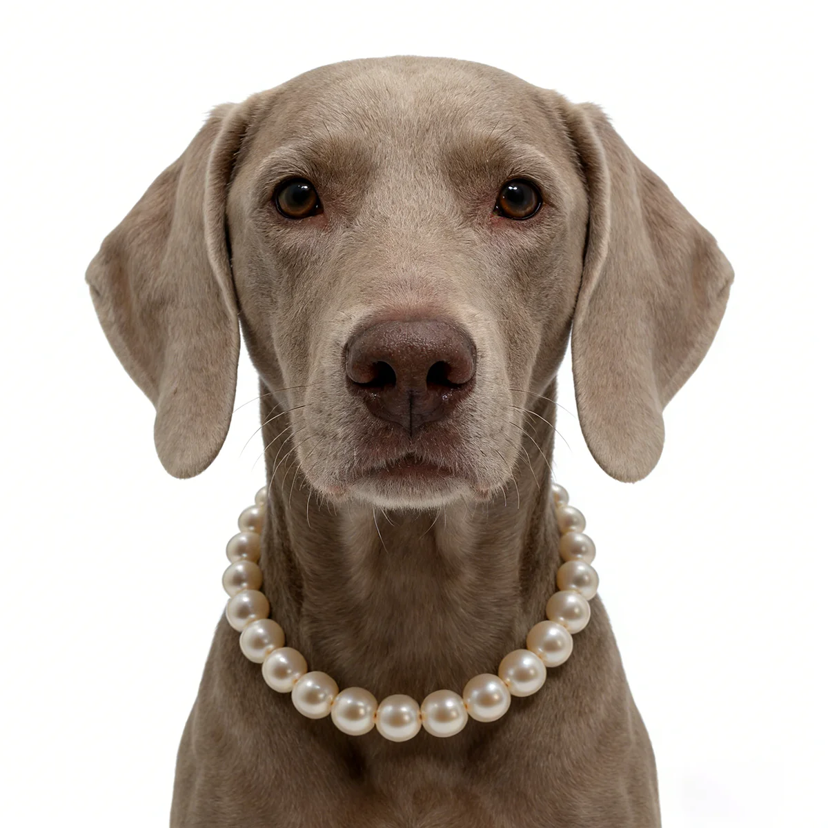 Handmade Dog Necklace for Big Dogs, Elegant Pearl Pet Collar with Stainless Steel Wire Rope, Fashion Accessories for Dogs
Handmade Dog Necklace for Big Dogs, Elegant Pearl Pet Collar with Stainless Steel Wire Rope, Fashion Accessories for Dogs