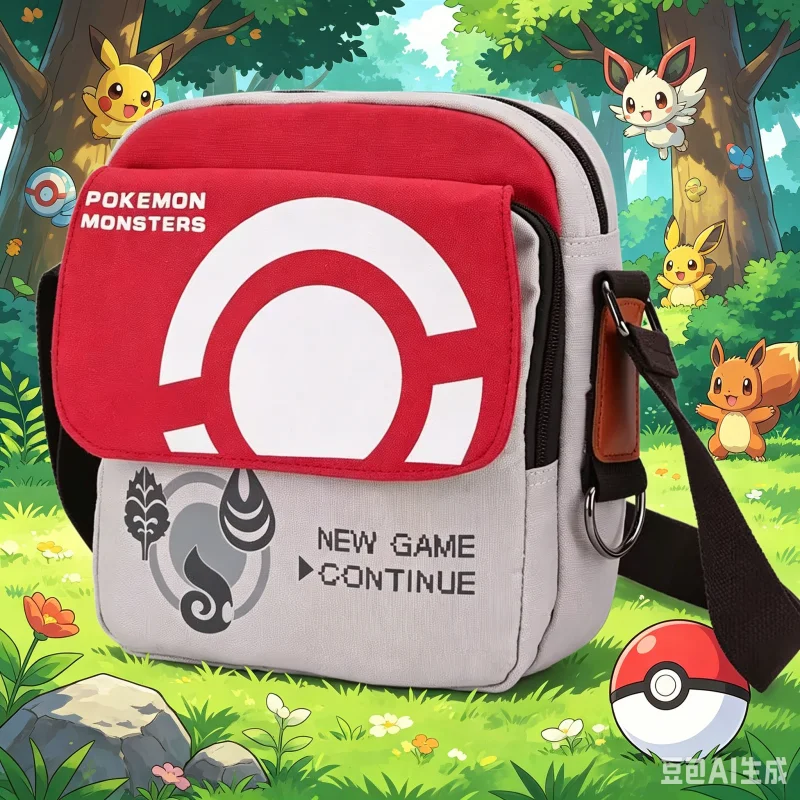 New Anime Pikachu Single Shoulder Crossbody Bag Peripheral Cosplay Large Capacity Canvas Messenger Bag Portable Fashion Gift
New Anime Pikachu Single Shoulder Crossbody Bag Peripheral Cosplay Large Capacity Canvas Messenger Bag Portable Fashion Gift