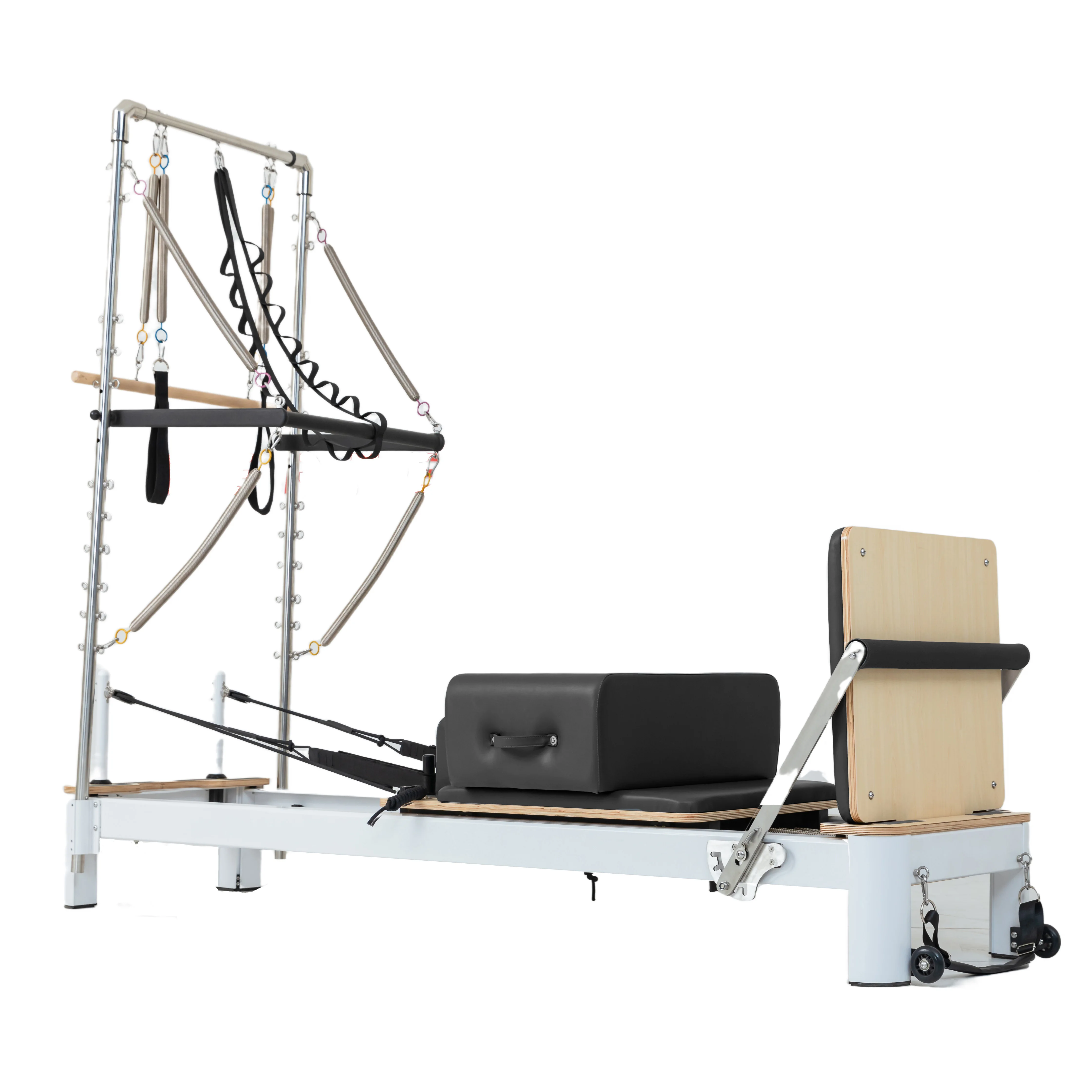 Aluminum Alloy Reformers Jumping Board Home Cloud Travel pink Aluminum Pilates Reformer with Tower
Aluminum Alloy Reformers Jumping Board Home Cloud Travel pink Aluminum Pilates Reformer with Tower