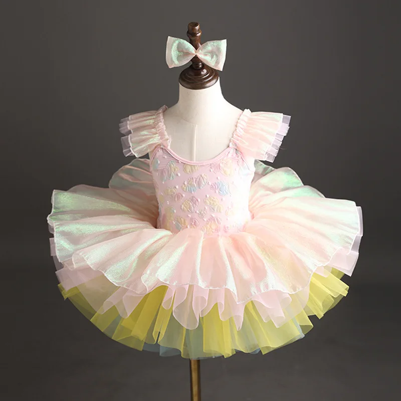 Fashion Performance Summer Dress Girl Ballet Princess Outfit Kids Clothes Sequins Dance Girls Dresses Vestidos Children's Day
Fashion Performance Summer Dress Girl Ballet Princess Outfit Kids Clothes Sequins Dance Girls Dresses Vestidos Children's Day