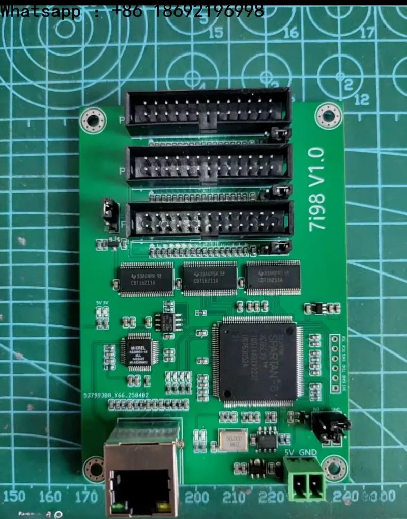 For LinuxCNC MESA 7I92 Motion Control Card (not Original)
For LinuxCNC MESA 7I92 Motion Control Card (not Original)