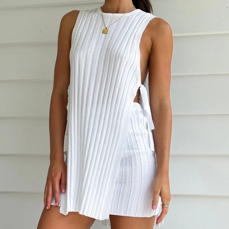 Women's Dress Sets 2024 Summer New Sleeveless Tank Top Spicy Shorts Set Two Piece Set for Women
Women's Dress Sets 2024 Summer New Sleeveless Tank Top Spicy Shorts Set Two Piece Set for Women