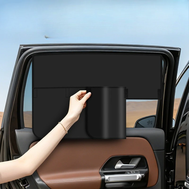 New One-curtain Dual-purpose Car Sunshade Side Curtain Magnetic Black Tape Car Curtains Sunshade Window Sunshade
New One-curtain Dual-purpose Car Sunshade Side Curtain Magnetic Black Tape Car Curtains Sunshade Window Sunshade