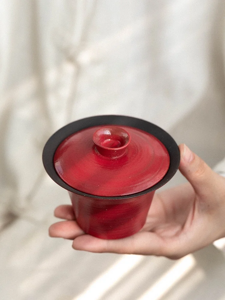 Handmade Cerc Tea Cup Gongfu Tea Set Non-Scalding Thi Clay Poer Brewing Bowl Single Teacup from Jingdezhen China
Handmade Cerc Tea Cup Gongfu Tea Set Non-Scalding Thi Clay Poer Brewing Bowl Single Teacup from Jingdezhen China