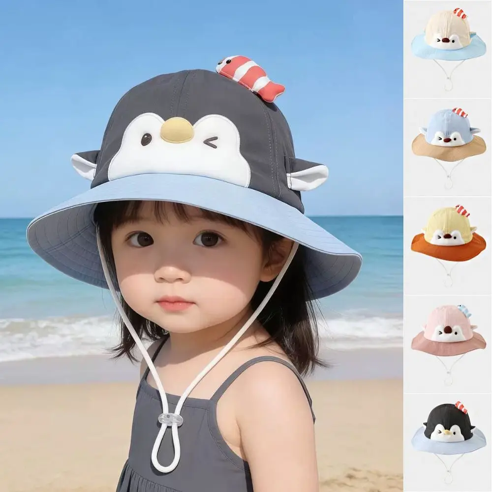 Big Brim Children's Sun Hat Sun Protection Little Fish Kids Penguin Sunscreen Hat Foldable Breathable Children Beach Cap Baby
Big Brim Children's Sun Hat Sun Protection Little Fish Kids Penguin Sunscreen Hat Foldable Breathable Children Beach Cap Baby