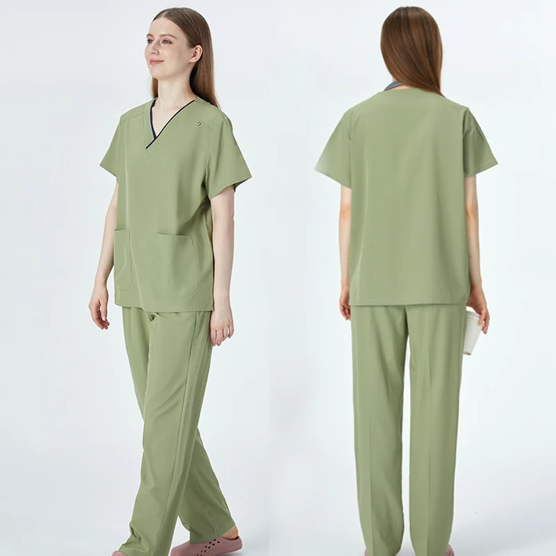 2025 Mint Women Medical Scrub Sets Hospital Uniforms Dental Clinic Nursing Suits Surgical Workwear Operating Room Scrubs S13
2025 Mint Women Medical Scrub Sets Hospital Uniforms Dental Clinic Nursing Suits Surgical Workwear Operating Room Scrubs S13