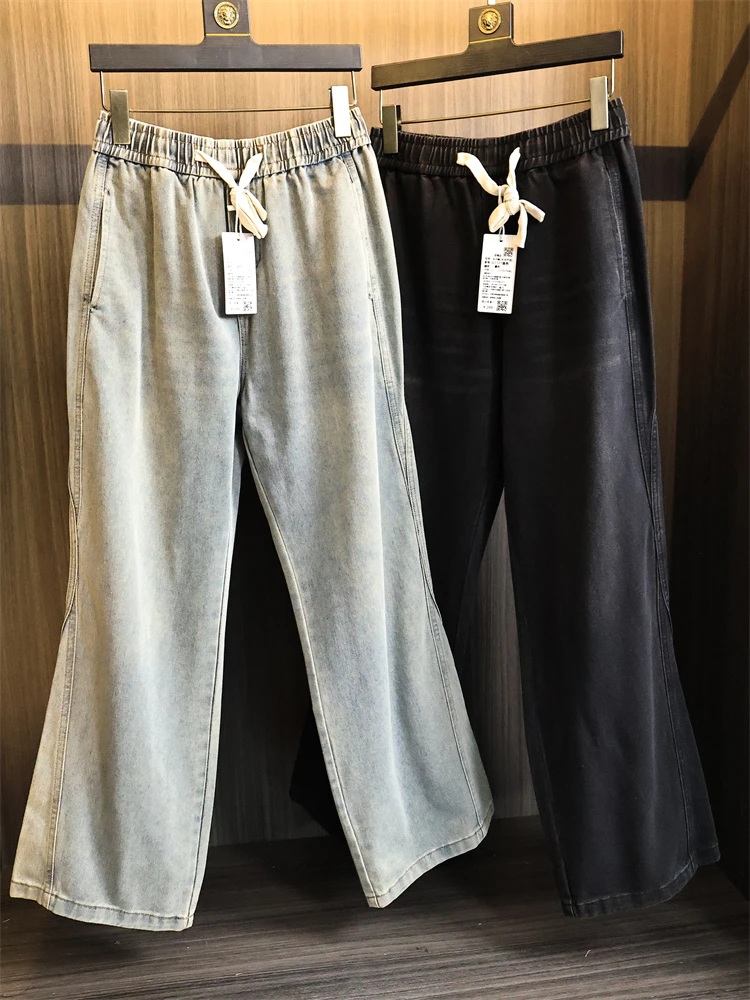 Heavyweight Waed Vintage Men's Loose Fit Straight Leg Jeans Cotton Stretch Denim Youth Summer Modern Sle Floor Length
Heavyweight Waed Vintage Men's Loose Fit Straight Leg Jeans Cotton Stretch Denim Youth Summer Modern Sle Floor Length