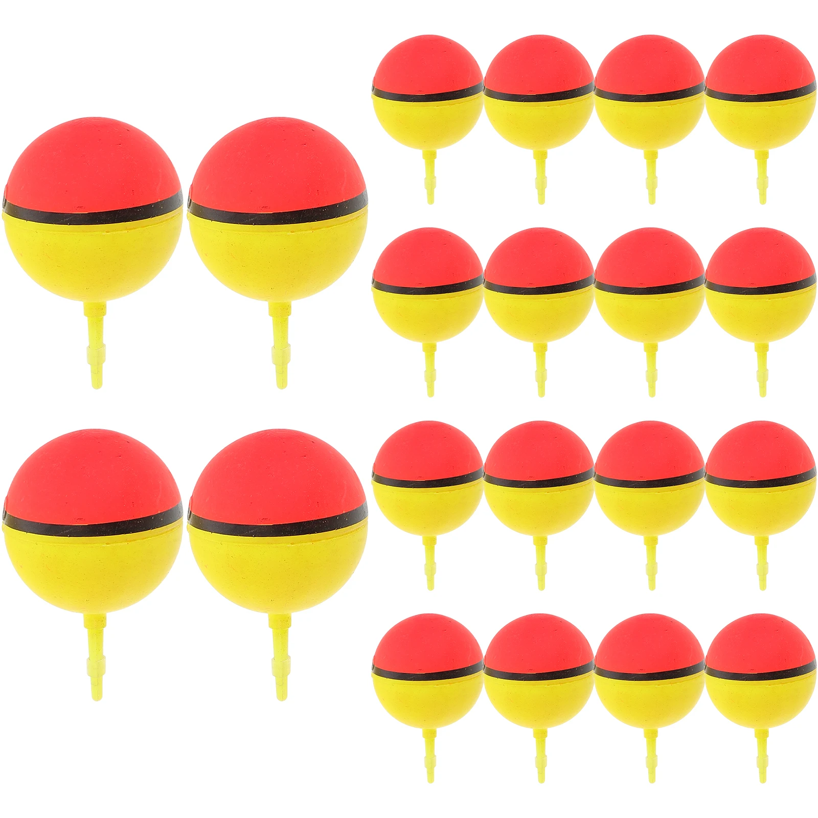 20pcs Floats Spherical Fishing Floats Shape Stable Rig Accessories Catfish Plastic Foam Bait Fishing Tackle Set
20pcs Floats Spherical Fishing Floats Shape Stable Rig Accessories Catfish Plastic Foam Bait Fishing Tackle Set