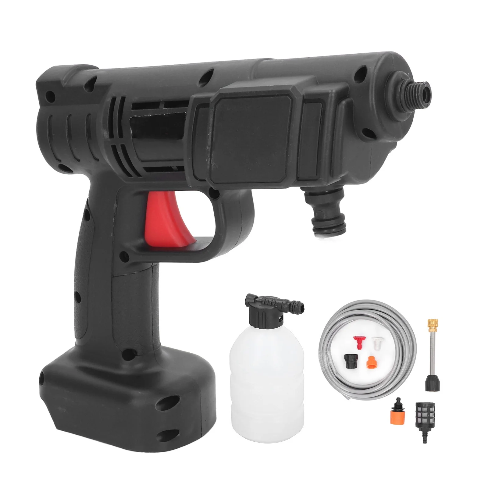 Portable Power Washer Battery Powered Pressure Washer Cordless Power Cleaner for Car Garden
Portable Power Washer Battery Powered Pressure Washer Cordless Power Cleaner for Car Garden
