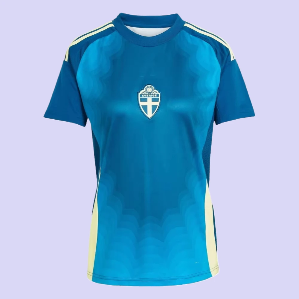 Summer 2025 Hot Selling Women's Sweden Away Football Kit Sports Training Football Milan Uniform Breathable Unisex Shirt
Summer 2025 Hot Selling Women's Sweden Away Football Kit Sports Training Football Milan Uniform Breathable Unisex Shirt