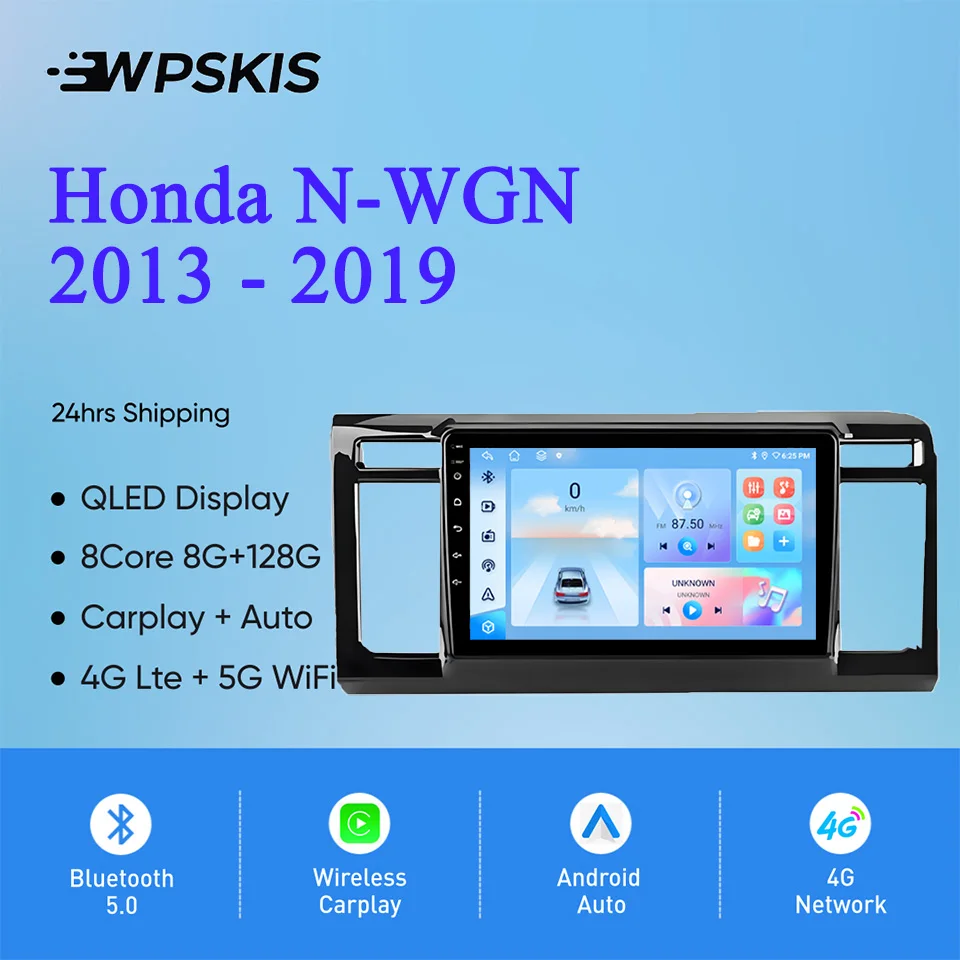 Android 14 128G For Honda N-WGN 2013 - 2019 Auto Radio Stereo Video Multimedia Player GPS Navigation Monitor 4G Lte WiFi Carplay
Android 14 128G For Honda N-WGN 2013 - 2019 Auto Radio Stereo Video Multimedia Player GPS Navigation Monitor 4G Lte WiFi Carplay