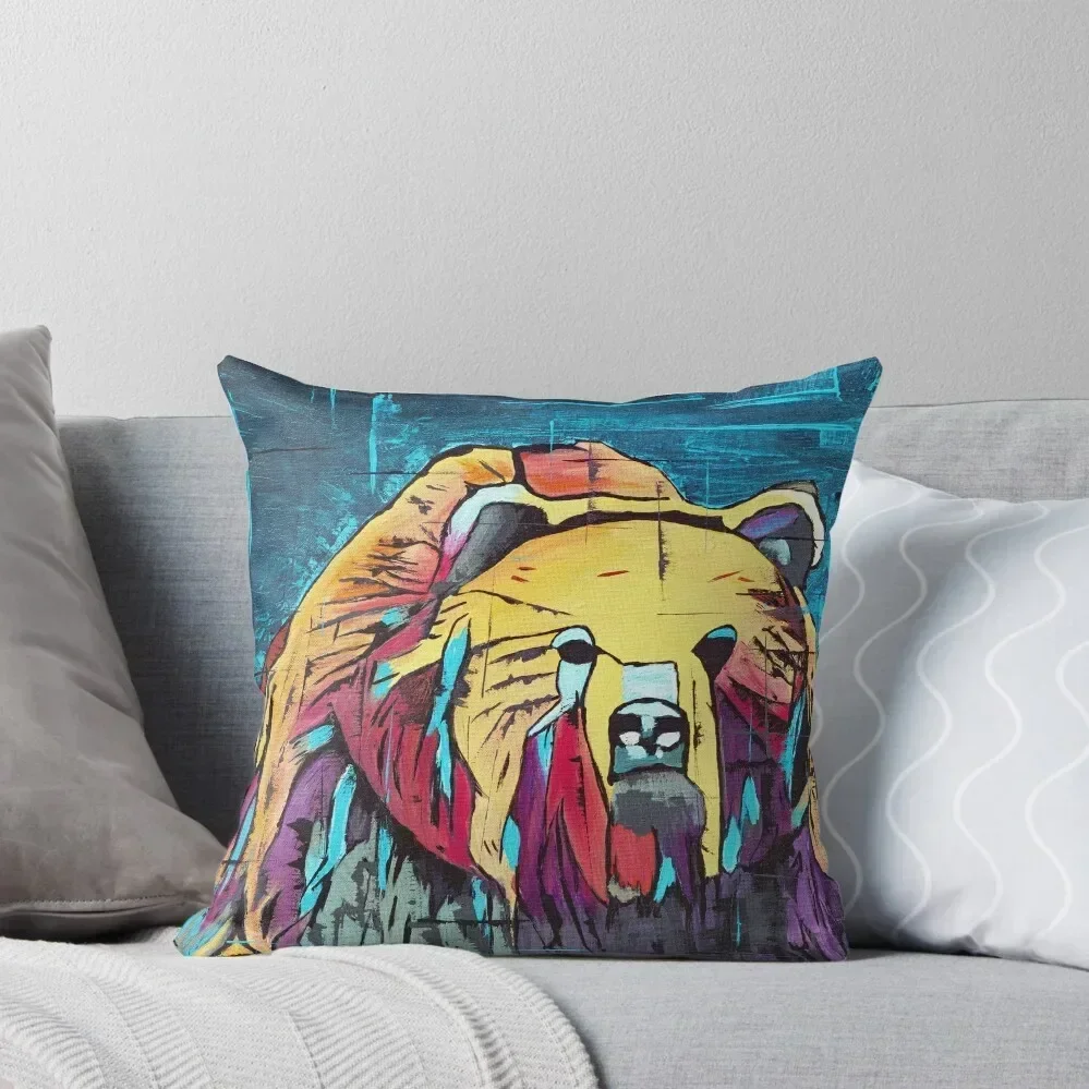 Abstract Grizzly Bear Throw Pillow Christmas Covers For Cushions Pillowcases Bed Cushions Christmas Covers pillow
Abstract Grizzly Bear Throw Pillow Christmas Covers For Cushions Pillowcases Bed Cushions Christmas Covers pillow