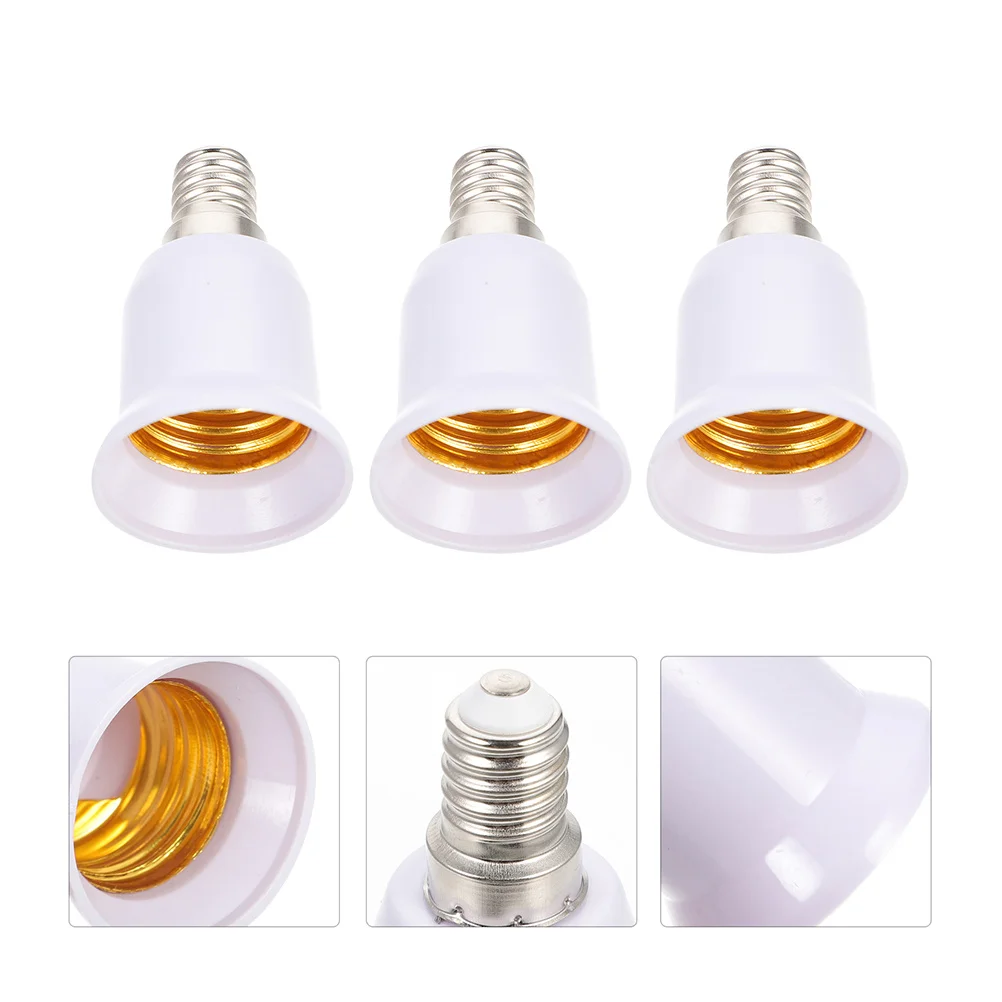 4Pcs Light Socket Adapter E14 to E27 Converter Lamp Base Extender for Home Office Retail Hotel Lighting Converter Lamp Holders
4Pcs Light Socket Adapter E14 to E27 Converter Lamp Base Extender for Home Office Retail Hotel Lighting Converter Lamp Holders