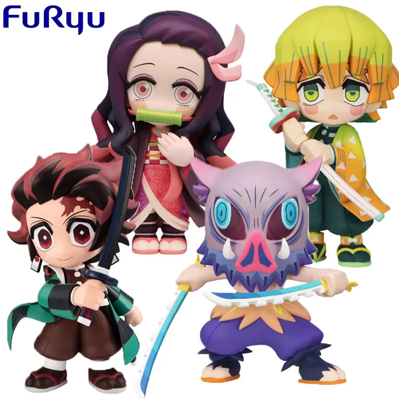 FuRyu Genuine Demon Slayer Kamado Tanjirou Amado Agatsuma Zenitsu Hashibira Inosuke Action Figure Toys for Boys Girls Kids Gift
FuRyu Genuine Demon Slayer Kamado Tanjirou Amado Agatsuma Zenitsu Hashibira Inosuke Action Figure Toys for Boys Girls Kids Gift