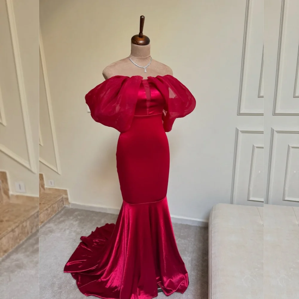 Customized Charmeuse Pleat Mermaid Floor-length Bespoke Occasion Evening Party Dresses Engagement Elegant Formal High Quality
Customized Charmeuse Pleat Mermaid Floor-length Bespoke Occasion Evening Party Dresses Engagement Elegant Formal High Quality