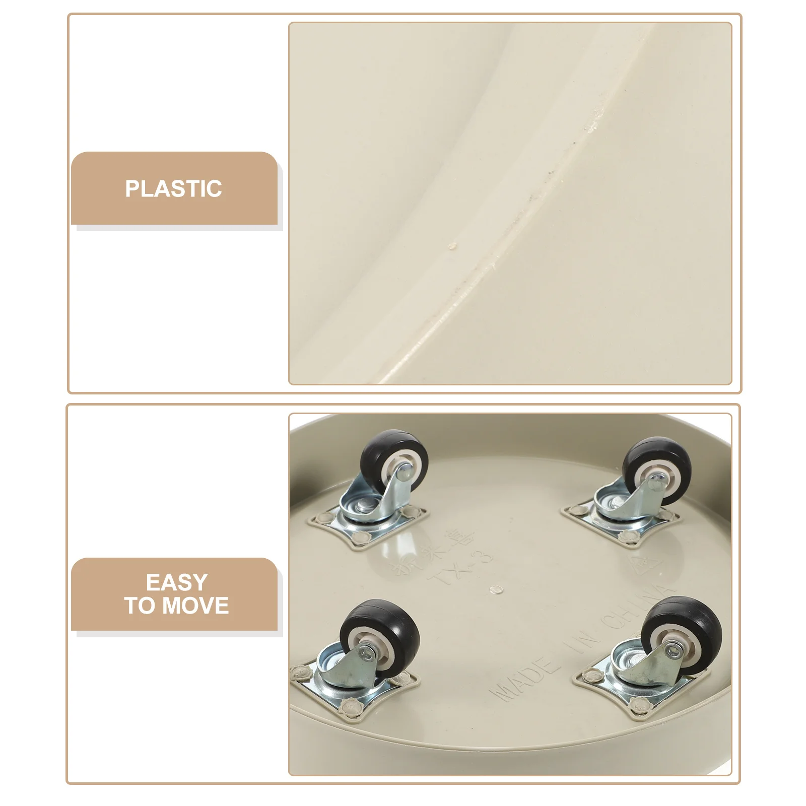 Plant Stand with Wheels Flower Pot Roller Base Durable Lightweight Planter Accessory Indoor Outdoor Garden Pot Mover Plant Water 
Plant Stand with Wheels Flower Pot Roller Base Durable Lightweight Planter Accessory Indoor Outdoor Garden Pot Mover Plant Water