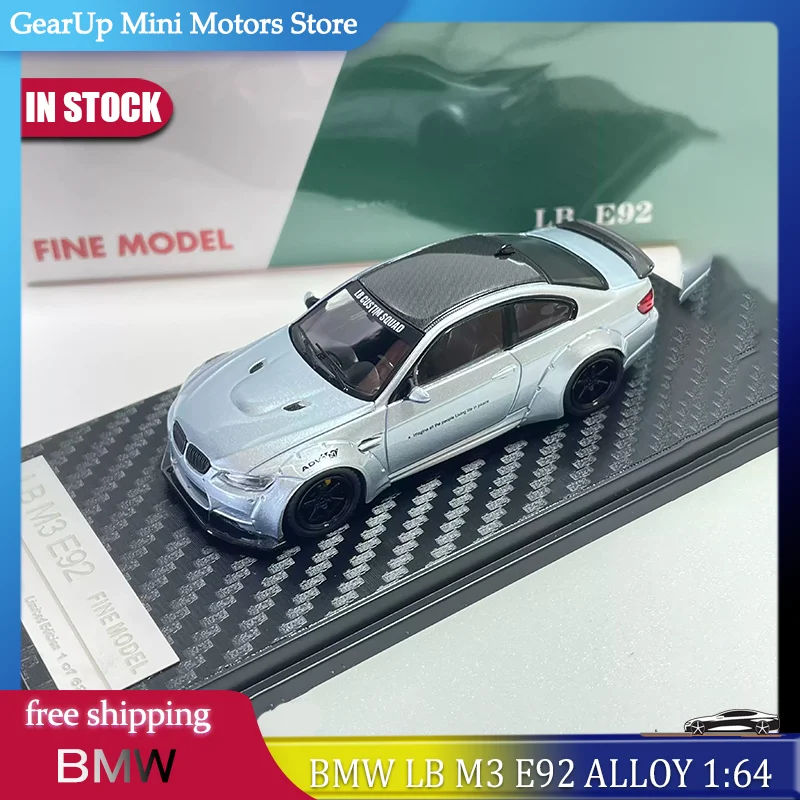 Fine Model Diecast Car Model Toy Miniature Lb Bmw M3 E92 1:64 Scale Alloy Matte Green Liberty Walk Limited Edition Collectible
Fine Model Diecast Car Model Toy Miniature Lb Bmw M3 E92 1:64 Scale Alloy Matte Green Liberty Walk Limited Edition Collectible