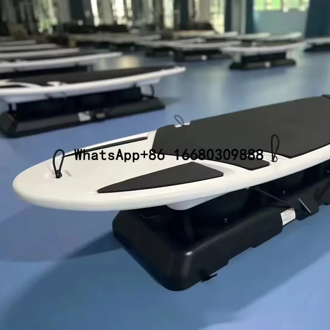 Pilates Land Surfboard Core Trainer Yoga Gym Home Balance Board Surfing Machine Surfboard
Pilates Land Surfboard Core Trainer Yoga Gym Home Balance Board Surfing Machine Surfboard
