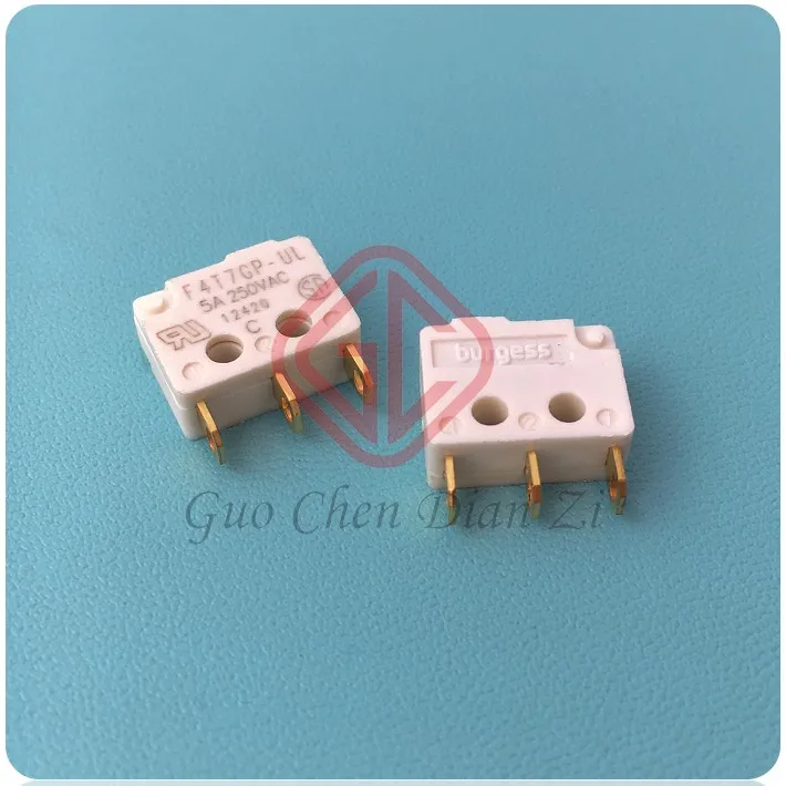 F4T7GP-UL точечный, новый оригинальный, микропереключатель 5А 250 В переменного тока, бордовый, 1 шт. 
F4T7GP-UL точечный, новый оригинальный, микропереключатель 5А 250 В переменного тока, бордовый, 1 шт.