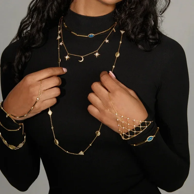 2025 Hot Sale New Arrived High Quality Women Jewelry Set Blue Marquise Stone Geometric Hexagon Bar Charm Bracelet Necklace
2025 Hot Sale New Arrived High Quality Women Jewelry Set Blue Marquise Stone Geometric Hexagon Bar Charm Bracelet Necklace