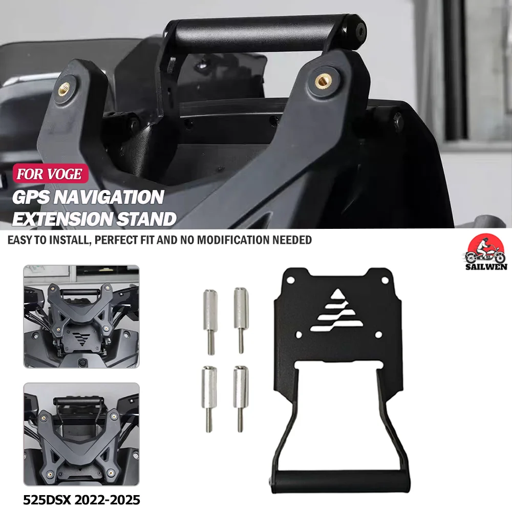 For VOGE DS525X 525DSX 525DS 2022 2023 2024 2025 Motorcycle Accessories GPS Navigation Bracket Mobile Phone Holder Stand 22mm
For VOGE DS525X 525DSX 525DS 2022 2023 2024 2025 Motorcycle Accessories GPS Navigation Bracket Mobile Phone Holder Stand 22mm
