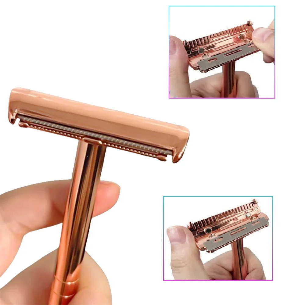 RZACLEA16T-2 One Blade Safety Razor AC Blades Shaving Shaver Machine For Men Barber Shop Beard Hair Remover with 10 Blades
RZACLEA16T-2 One Blade Safety Razor AC Blades Shaving Shaver Machine For Men Barber Shop Beard Hair Remover with 10 Blades