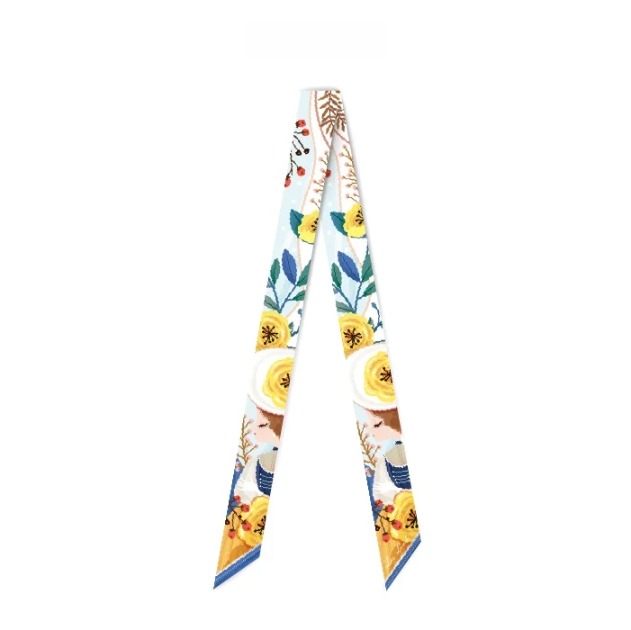 Original ZOELAN Silk Scarf Women's Spring Fashion Accessory Floral Pattern Decorative Rectangle Scarf Versatile for All Ages
Original ZOELAN Silk Scarf Women's Spring Fashion Accessory Floral Pattern Decorative Rectangle Scarf Versatile for All Ages