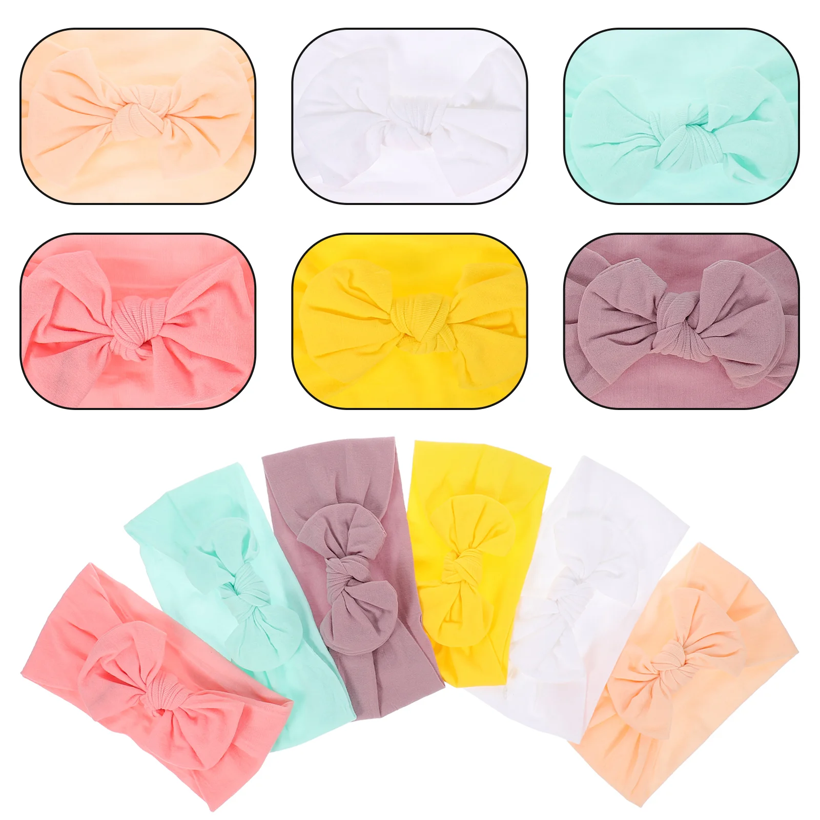 6 Pcs Baby Headband Stretchy Kids Headbands Nylon Hair Accessories Elastic Toddler
6 Pcs Baby Headband Stretchy Kids Headbands Nylon Hair Accessories Elastic Toddler