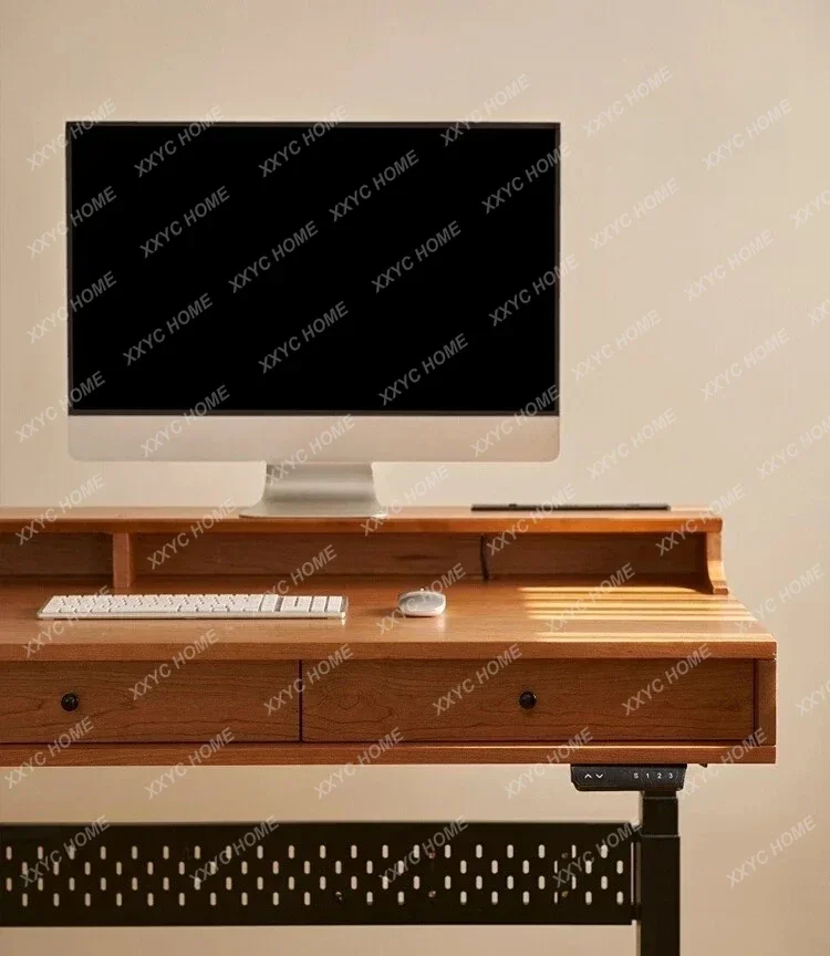HMJA Modern Simple Starting Point Lifting Desk, Cherry Wood Double Motor Electric Lifting Table Double Desk
HMJA Modern Simple Starting Point Lifting Desk, Cherry Wood Double Motor Electric Lifting Table Double Desk
