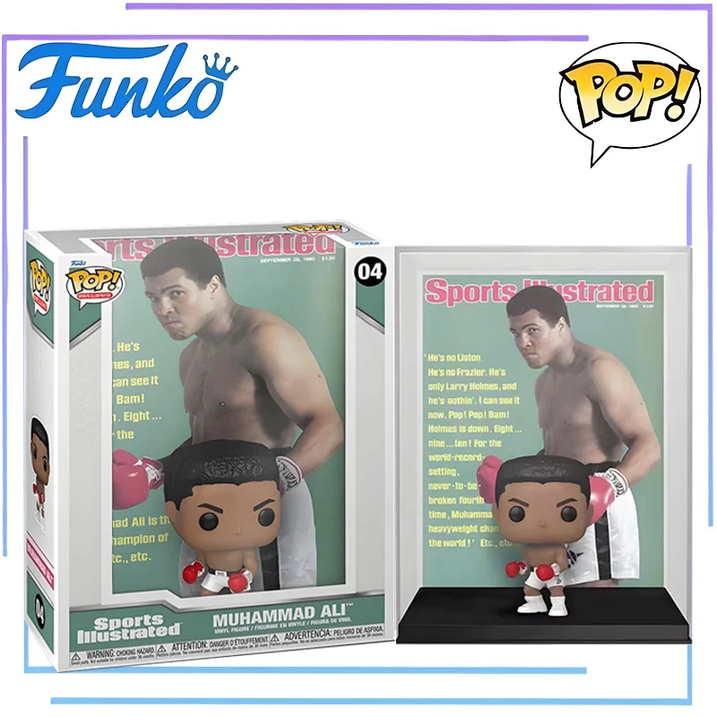 Genuine Edition FUNKO POP The Boxing Champion Muhammad Ali Anime Character Action Statue Collectible Model Christmas Gift
Genuine Edition FUNKO POP The Boxing Champion Muhammad Ali Anime Character Action Statue Collectible Model Christmas Gift