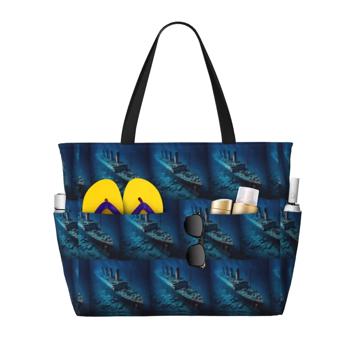 RMS Titanic Beach Tote Bag Sport Gym Yoga Duffle Large Tote Bag Women Travel Bag Fitness bag
RMS Titanic Beach Tote Bag Sport Gym Yoga Duffle Large Tote Bag Women Travel Bag Fitness bag