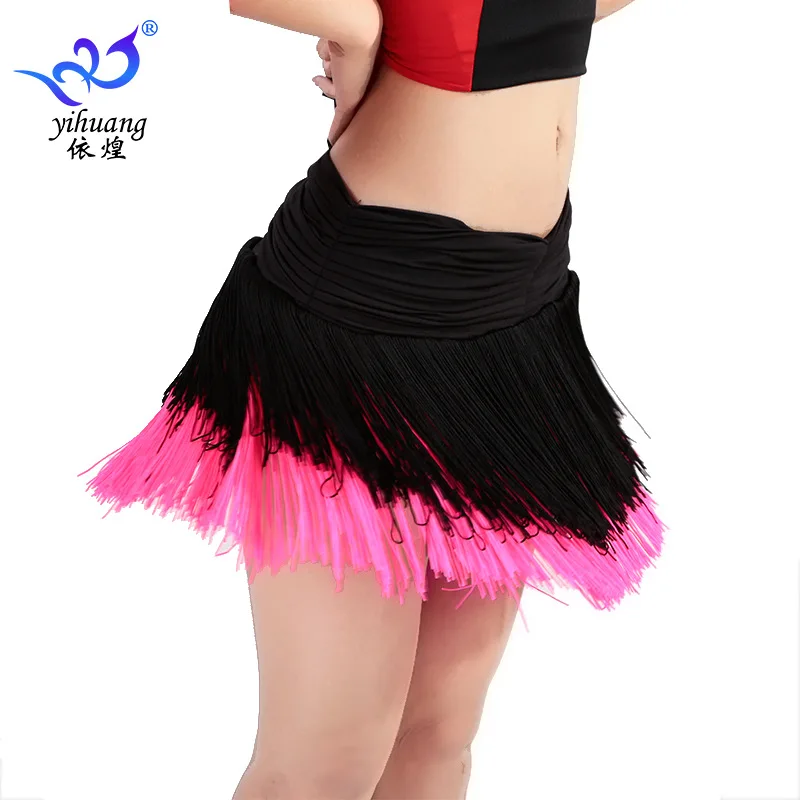 1pcs/lot woman fashion woman tassel latin dance skirt lady double colors dancing skirt
1pcs/lot woman fashion woman tassel latin dance skirt lady double colors dancing skirt
