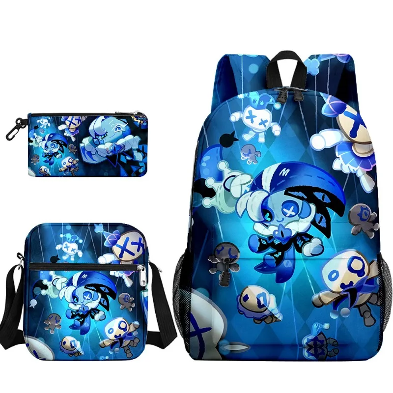 3 Pcs/set Shadow Milk Cookie Creative Printed Backpacks Pencil Cases Shoulder Bags Male Female Primary Secondary School Students
3 Pcs/set Shadow Milk Cookie Creative Printed Backpacks Pencil Cases Shoulder Bags Male Female Primary Secondary School Students
