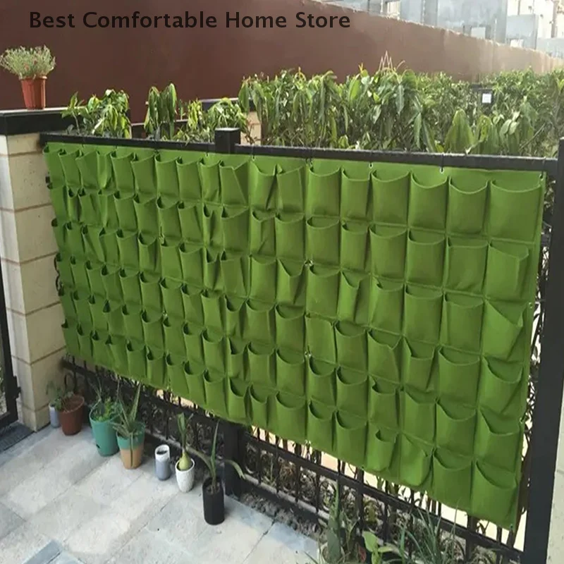 Wall Hanging Planting Bag Multiple Pockets Grow Bag Planter Vertical Garden Vegetable Living Bonsai Flower Plant Pot Home Supply
Wall Hanging Planting Bag Multiple Pockets Grow Bag Planter Vertical Garden Vegetable Living Bonsai Flower Plant Pot Home Supply