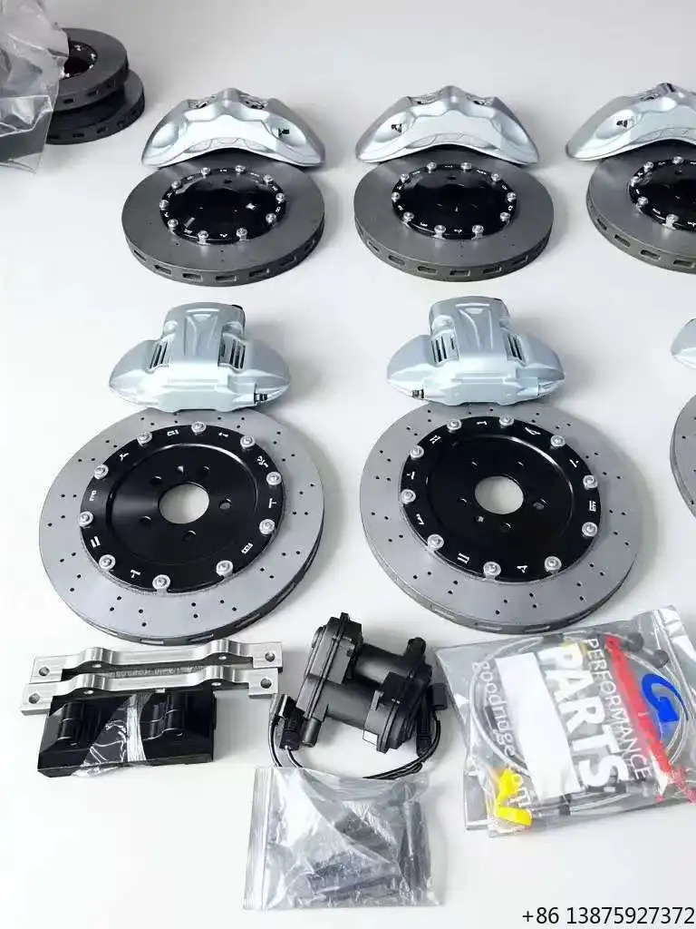 Новый высококачественный комплект тормозных суппортов RS6 9N Racing с 6-поршневыми электромеханическими интегрированными суппортами из алюминиевого сплава, гарантия 1 год
Новый высококачественный комплект тормозных суппортов RS6 9N Racing с 6-поршневыми электромеханическими интегрированными суппортами из алюминиевого сплава, гарантия 1 год