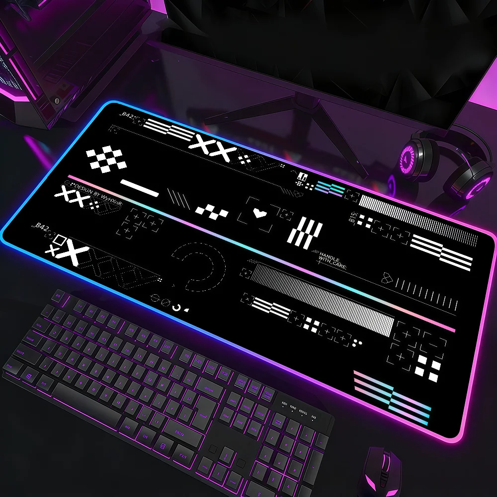 C-CS GO Printstream Mouse Pad RGB Led Gaming Bedroom Office Desk Non-Slip Mat Waterproof Large
C-CS GO Printstream Mouse Pad RGB Led Gaming Bedroom Office Desk Non-Slip Mat Waterproof Large