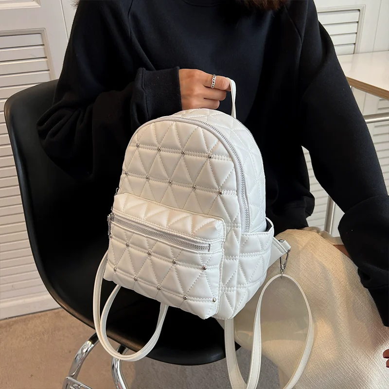 2025 New Geometry Backpack For Women Versatile College Student's School Bag Large Capacity Commuting Travel Bags Geometric
2025 New Geometry Backpack For Women Versatile College Student's School Bag Large Capacity Commuting Travel Bags Geometric