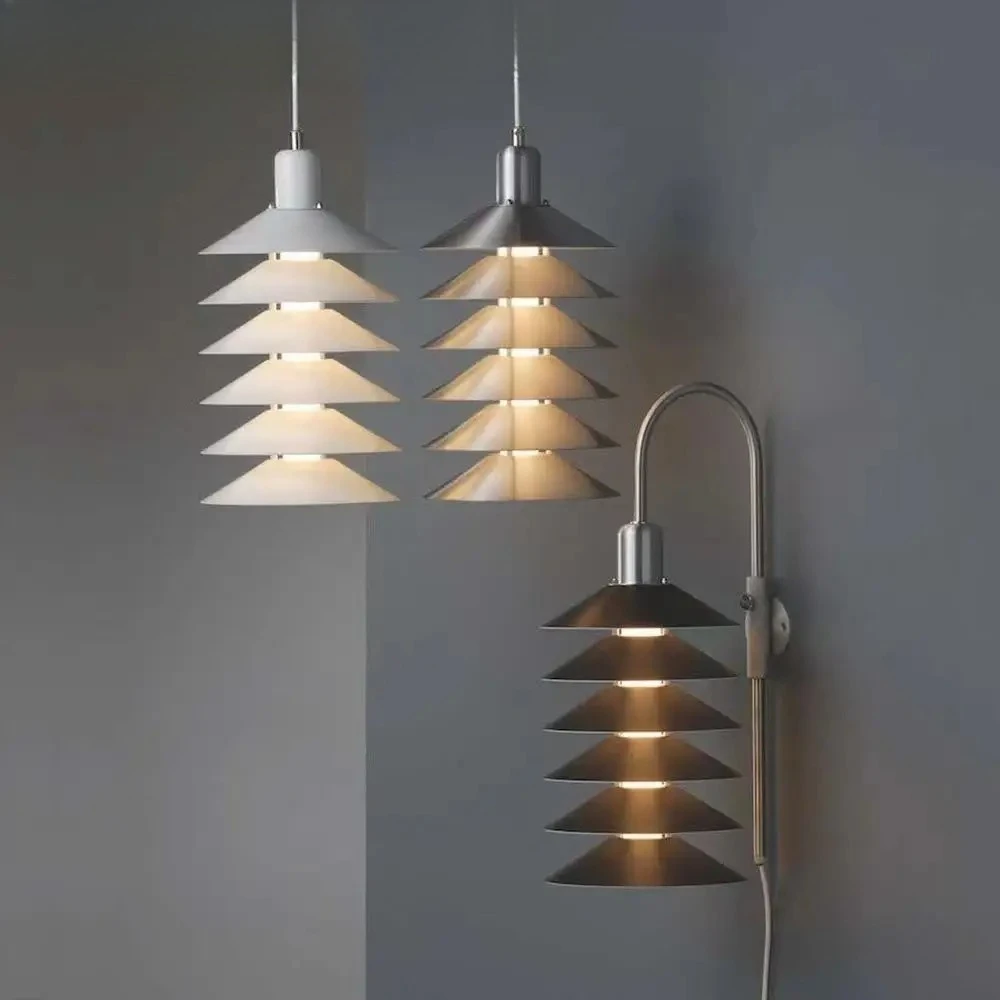Designer's minimalist post-modern multi-layer wall lamp pendant light living room TV cabinet light bedroom bedside pendant light
Designer's minimalist post-modern multi-layer wall lamp pendant light living room TV cabinet light bedroom bedside pendant light