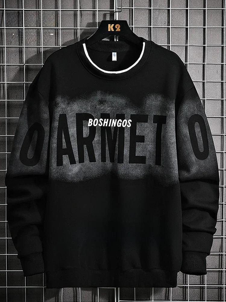 Мужская толстовка MoChao Color Blo свободного кроя с длинным рукавом и круглым вырезом, весна-осень, новинка, большие размеры, модная, для похудения, мужская одежда
Мужская толстовка MoChao Color Blo свободного кроя с длинным рукавом и круглым вырезом, весна-осень, новинка, большие размеры, модная, для похудения, мужская одежда