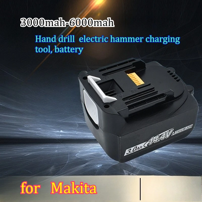 Аккумулятор 3000-6000 мАч для литиевых батарей Makita 14.4В: для гайковерта, ручной дрели, электрического молотка, зарядного инструмента
Аккумулятор 3000-6000 мАч для литиевых батарей Makita 14.4В: для гайковерта, ручной дрели, электрического молотка, зарядного инструмента