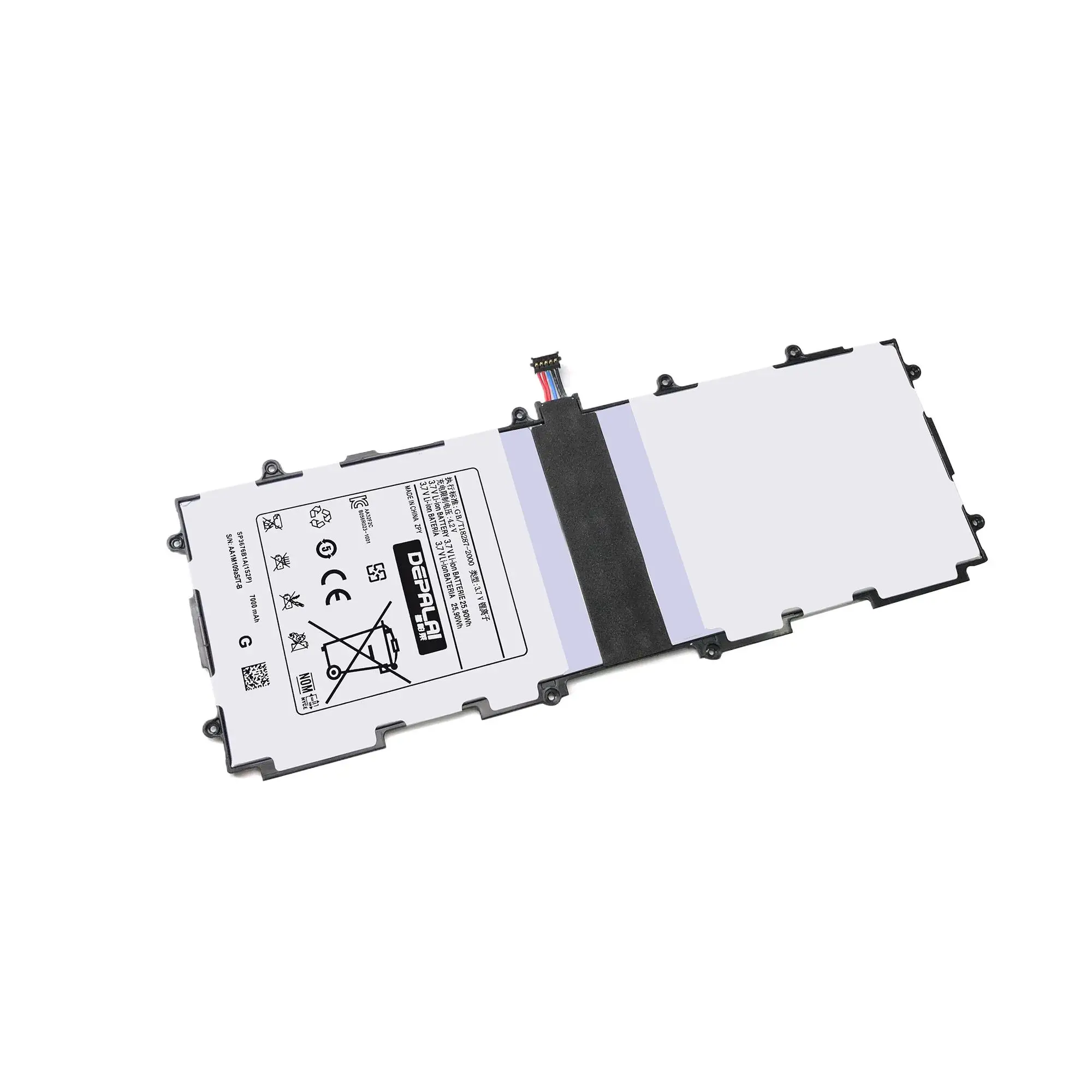 SP3676B1A Battery For Samsung Tab Note P601 P600 P605 P607 Batteries SP3676B1A P5100 P5110 P7500 P7510 N8000 Replacement Parts
SP3676B1A Battery For Samsung Tab Note P601 P600 P605 P607 Batteries SP3676B1A P5100 P5110 P7500 P7510 N8000 Replacement Parts