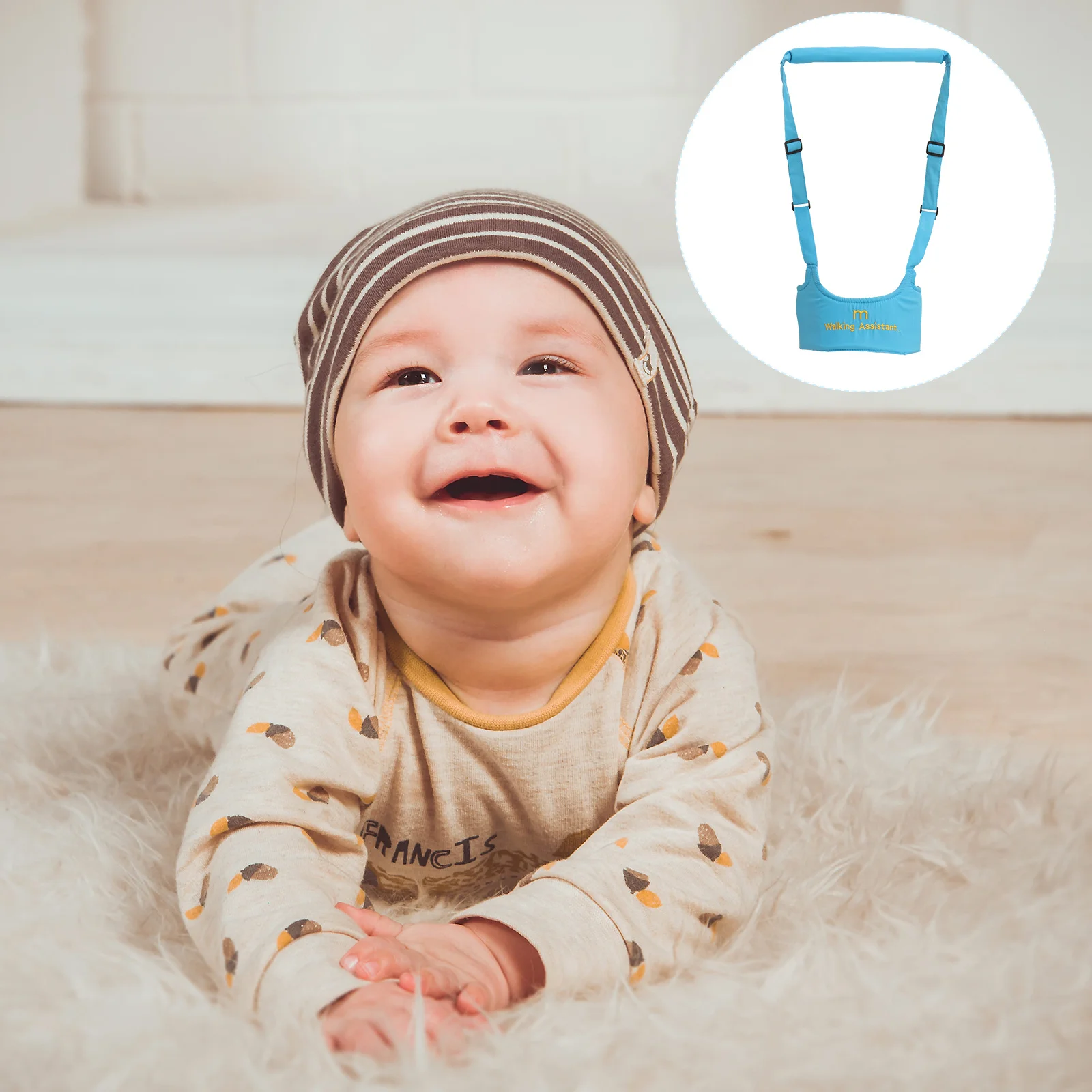 Baby Walker Helper Handheld Learning Assistant Adjustable Cotton Walking Harness Protective Belt Blue for Safe Training Reduces
Baby Walker Helper Handheld Learning Assistant Adjustable Cotton Walking Harness Protective Belt Blue for Safe Training Reduces