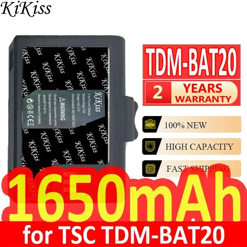 Высокоэффективная батарея для Tsc Tdm-BAT20 TDMBAT20 1650 мАч
Высокоэффективная батарея для Tsc Tdm-BAT20 TDMBAT20 1650 мАч