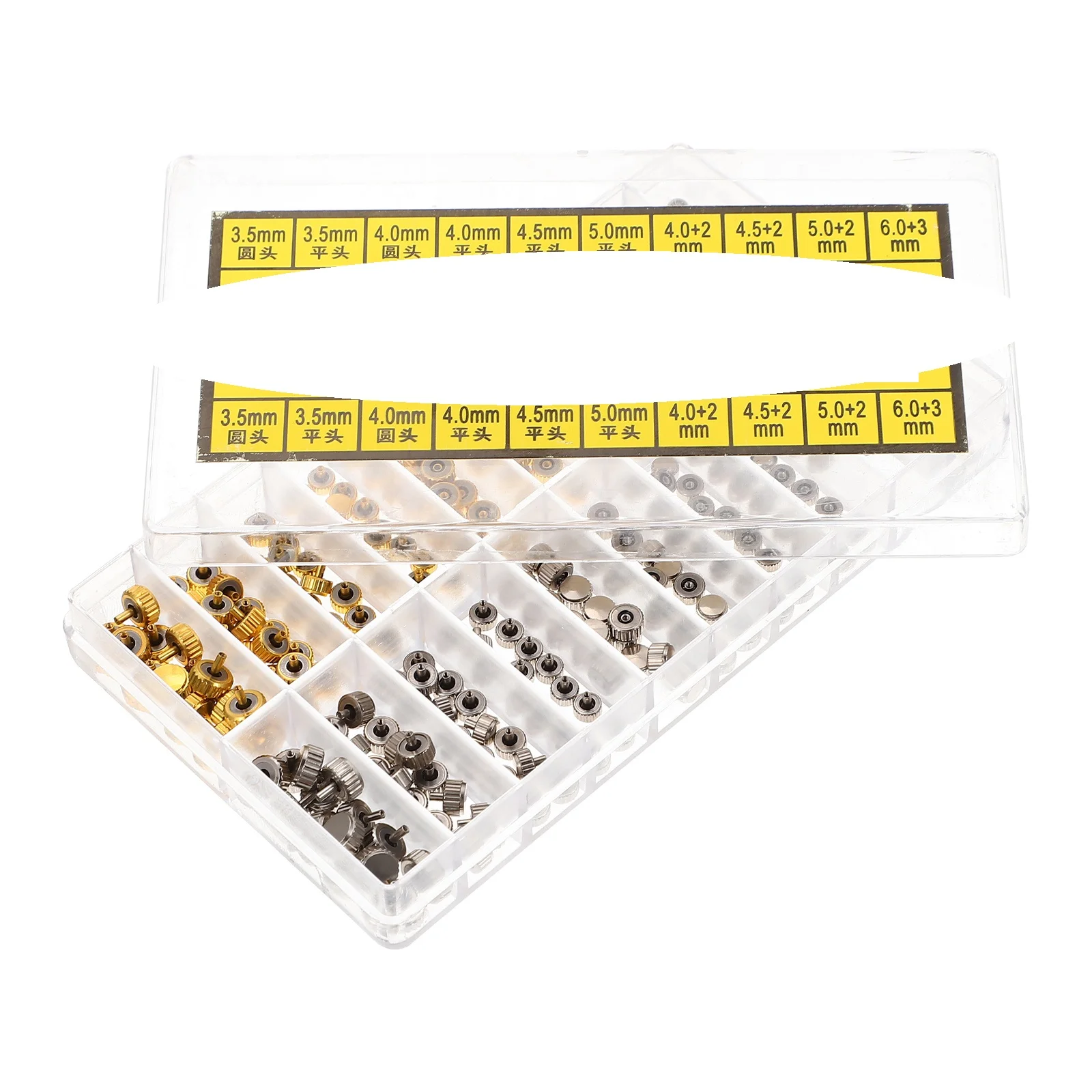 Professional Watch Crown Parts Kit Steel Repair Supplies Durable Long Lasting Replacement Accessories for Watchmakers
Professional Watch Crown Parts Kit Steel Repair Supplies Durable Long Lasting Replacement Accessories for Watchmakers