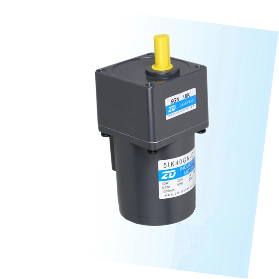 40W, 220V AC induction motor, 5IK40GN-C gear reduction motor
40W, 220V AC induction motor, 5IK40GN-C gear reduction motor